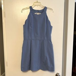 Brand new with tags blue scalloped dress